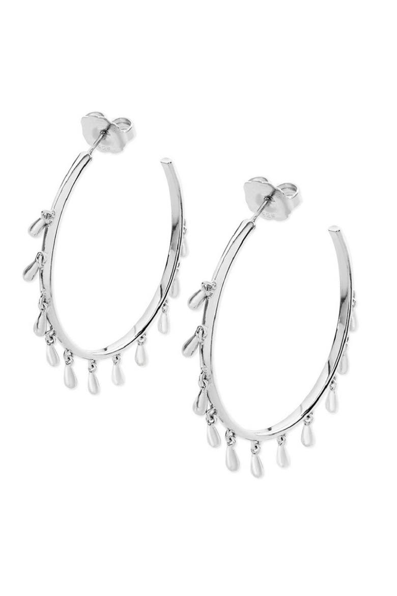 Multi Drop Hoops, Main, color, Gold Vermeil