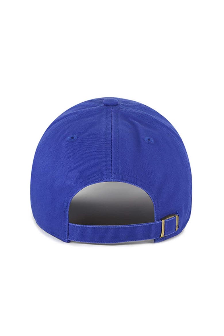 Men's '47 Royal Golden State Warriors Hand Off Clean Up Adjustable Hat, Alternate, color, Royal