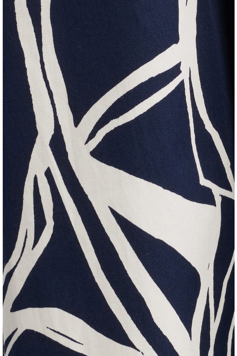 Abstract Print Belted Shirtdress, Alternate, color, NIGHTFALL/ PRISTINE