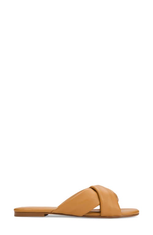 Yosi Samra Nancy Slide Sandal In Brown