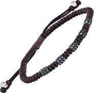 Link Up Stainless Steel Beads On Nyon Pull Cord