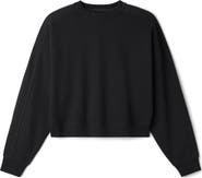 Rhone Signature Crewneck Cotton Blend Rib Sweatshirt