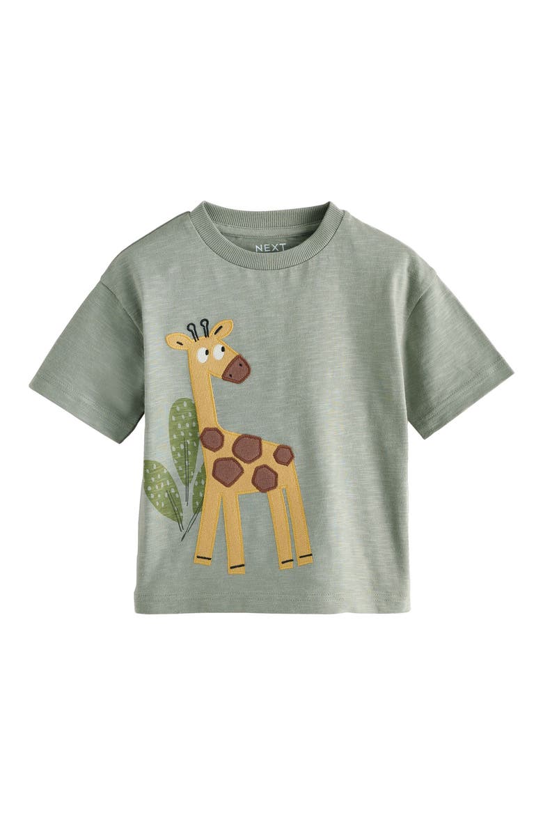 Kids' Assorted 3-Pack Safari T-Shirts, Alternate, color, GREEN