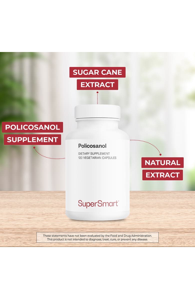 SuperSmart Policosanol 40mg per Day, Alternate, color, NO COLOR
