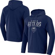 Darius Rucker Collection by Fanatics Men's Darius Rucker Collection by Fanatics Navy Houston Astros Waffle-Knit Raglan Pullover Hoodie