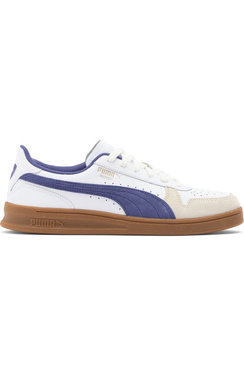 PUMA Indoor Sneaker, Alternate, color, Puma White-Blue Crystal-Gum