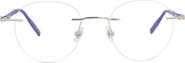 Montblanc 49mm Round Optical Glasses
