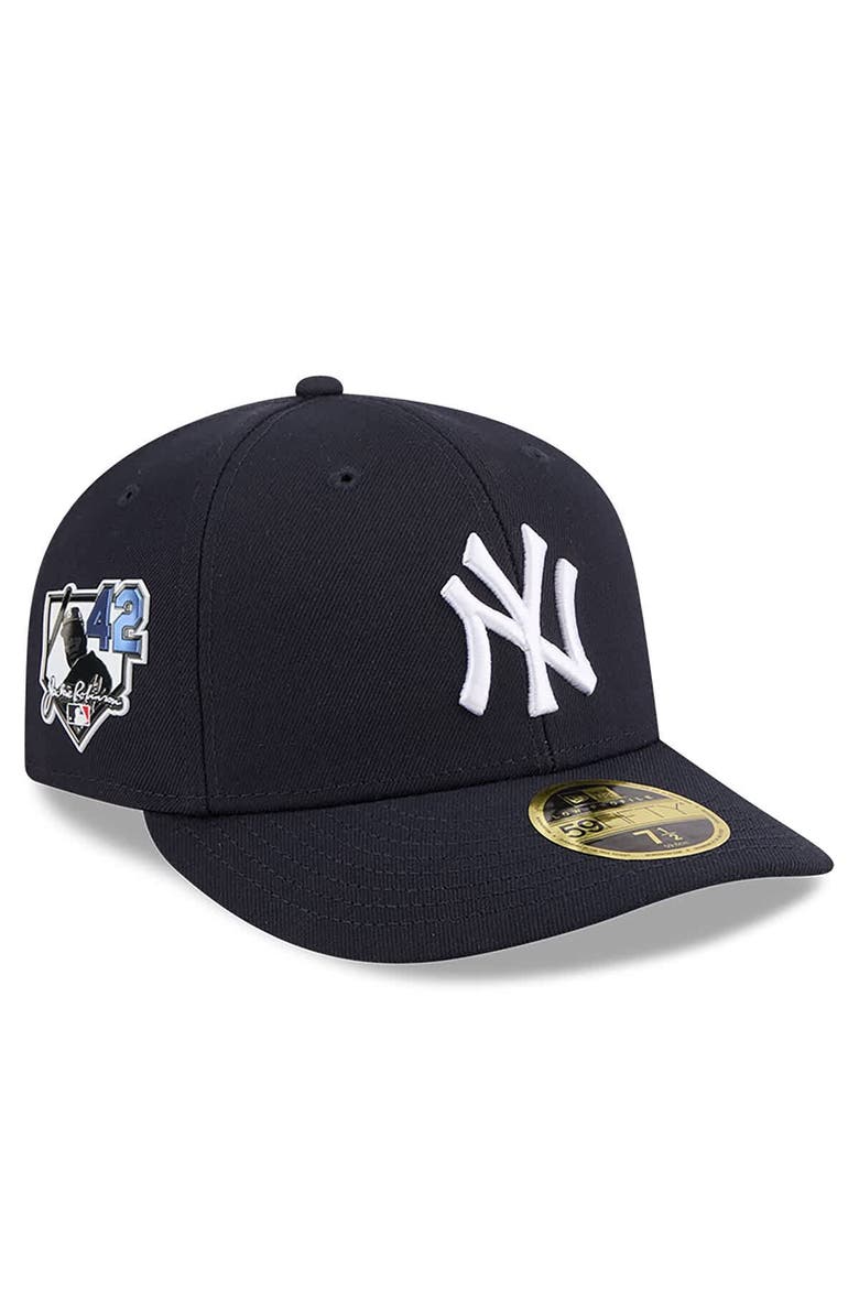 Men's New Era Navy New York Yankees 2026 Jackie Robinson Day Low Profile 59FIFTY Fitted Hat, Main, color, Navy