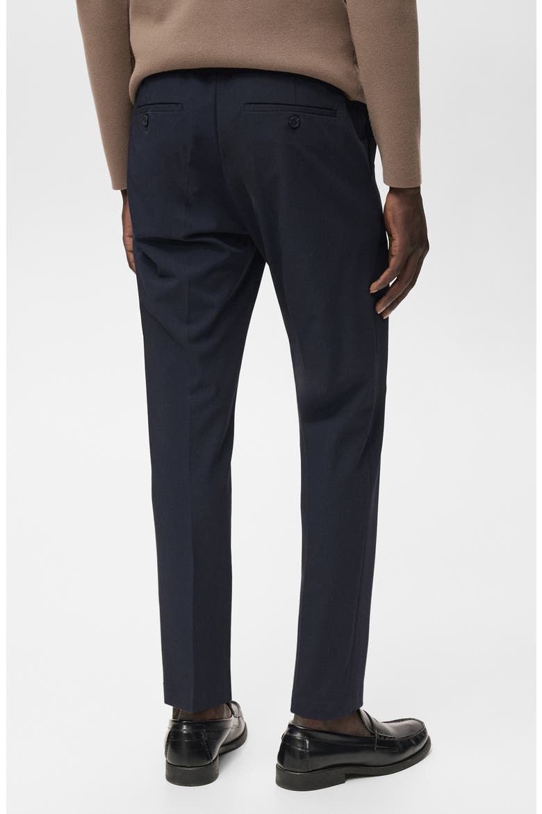 Bologna Slim Fit Stretch Pants, Alternate, color, NAVY