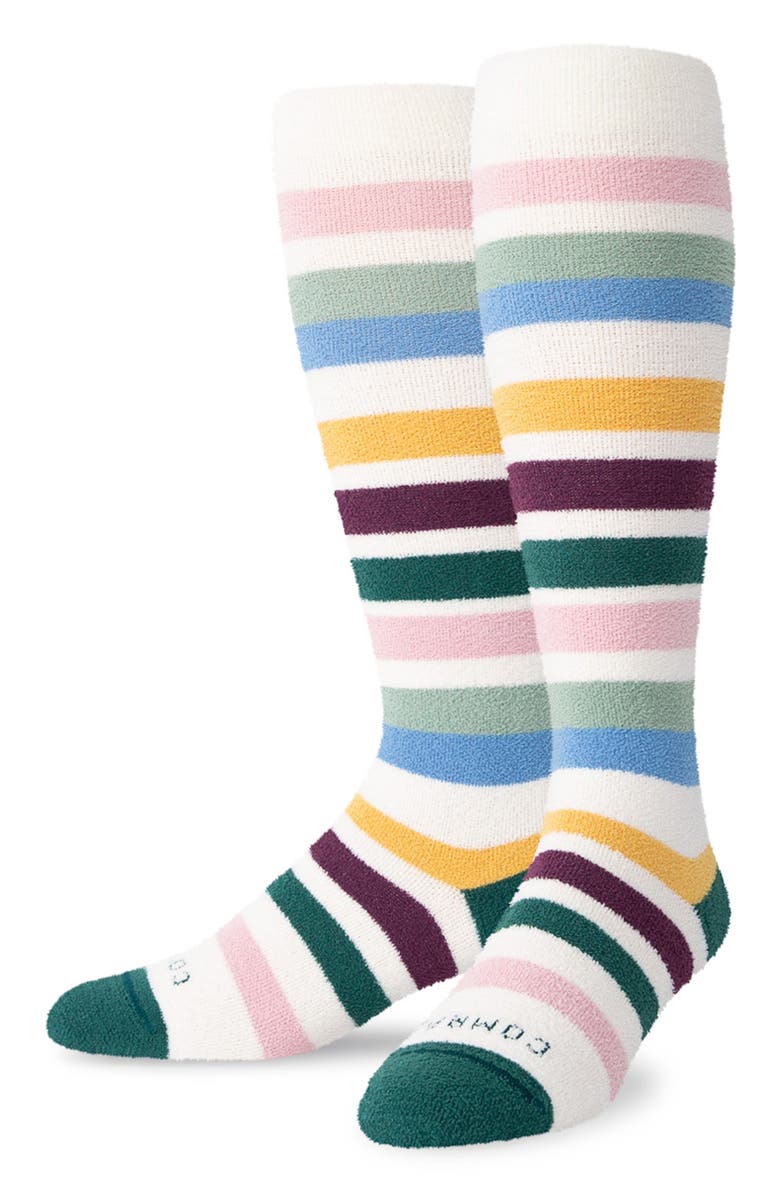 COMRAD Assorted 3-Pack Stripe Compression Knee High Socks | Nordstrom