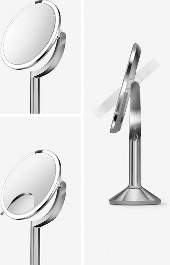 Trio Eight Inch Multi-Magnification Sensor Makeup Mirror