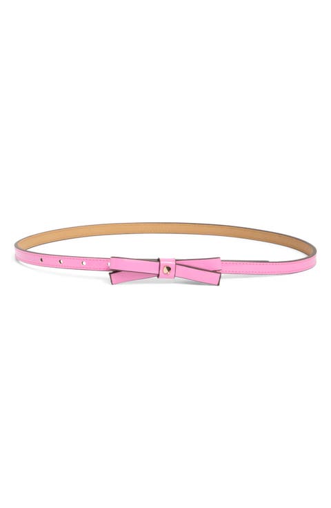 shoestring bow belt