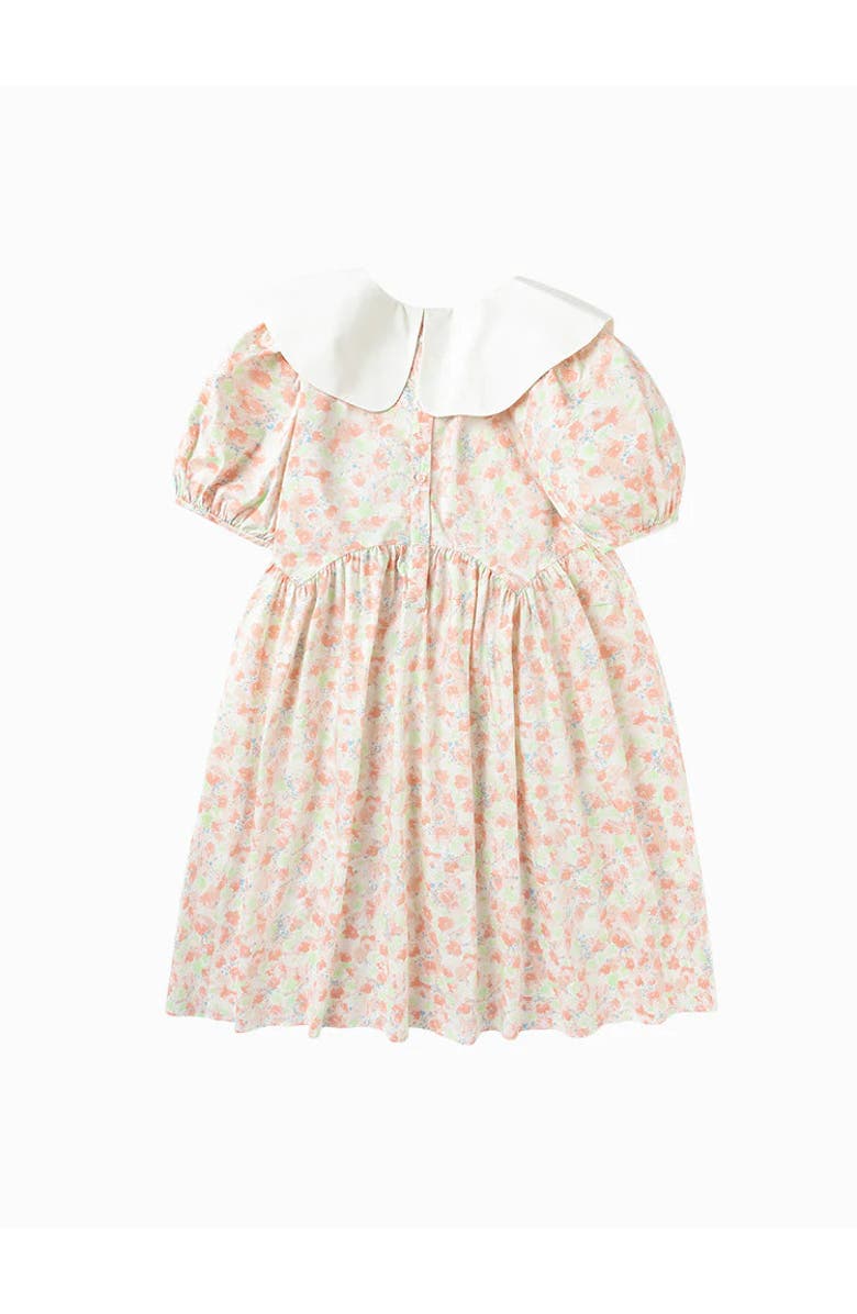 Balabala Blossom Petal Collar Dress, Alternate, color, Pink
