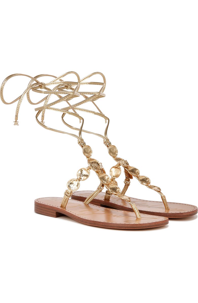 Sam Edelman Deirdre Flip Flop, Main, color, Gold