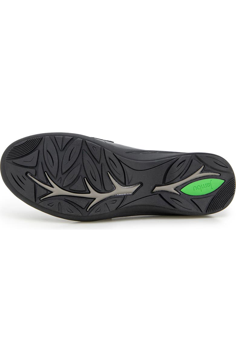 Jambu Tabitha Casual Slip-On Loafer, Alternate, color, Black Leather