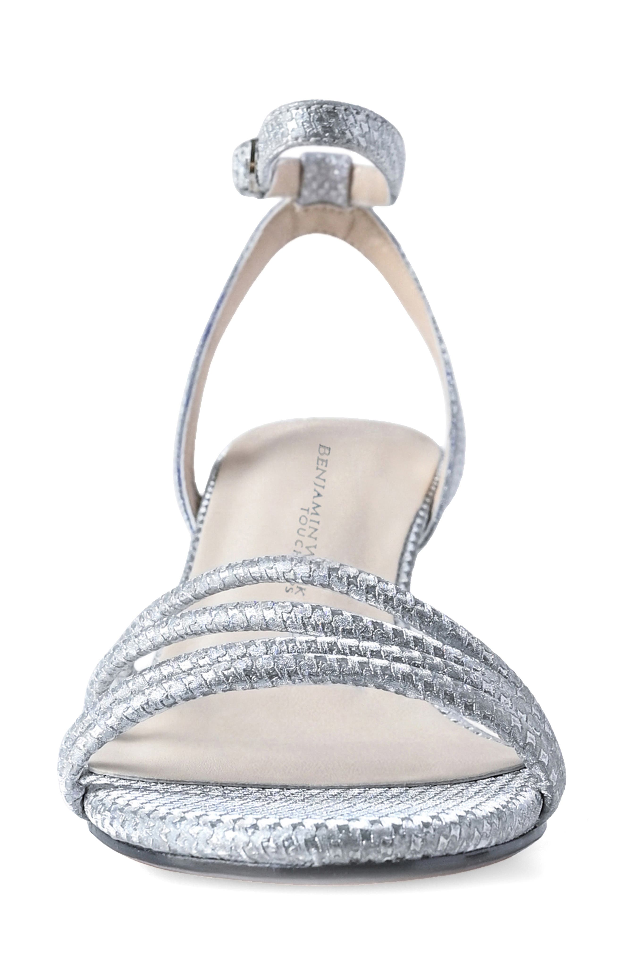 Olive Sandal, Alternate, color, SILVER