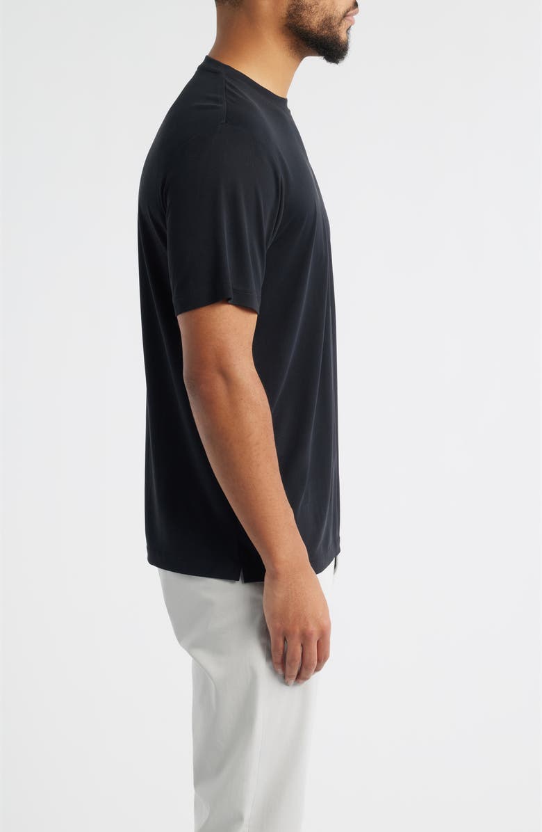 johnnie-O The Tee Modal Blend Crewneck T-Shirt, Alternate, color, Black