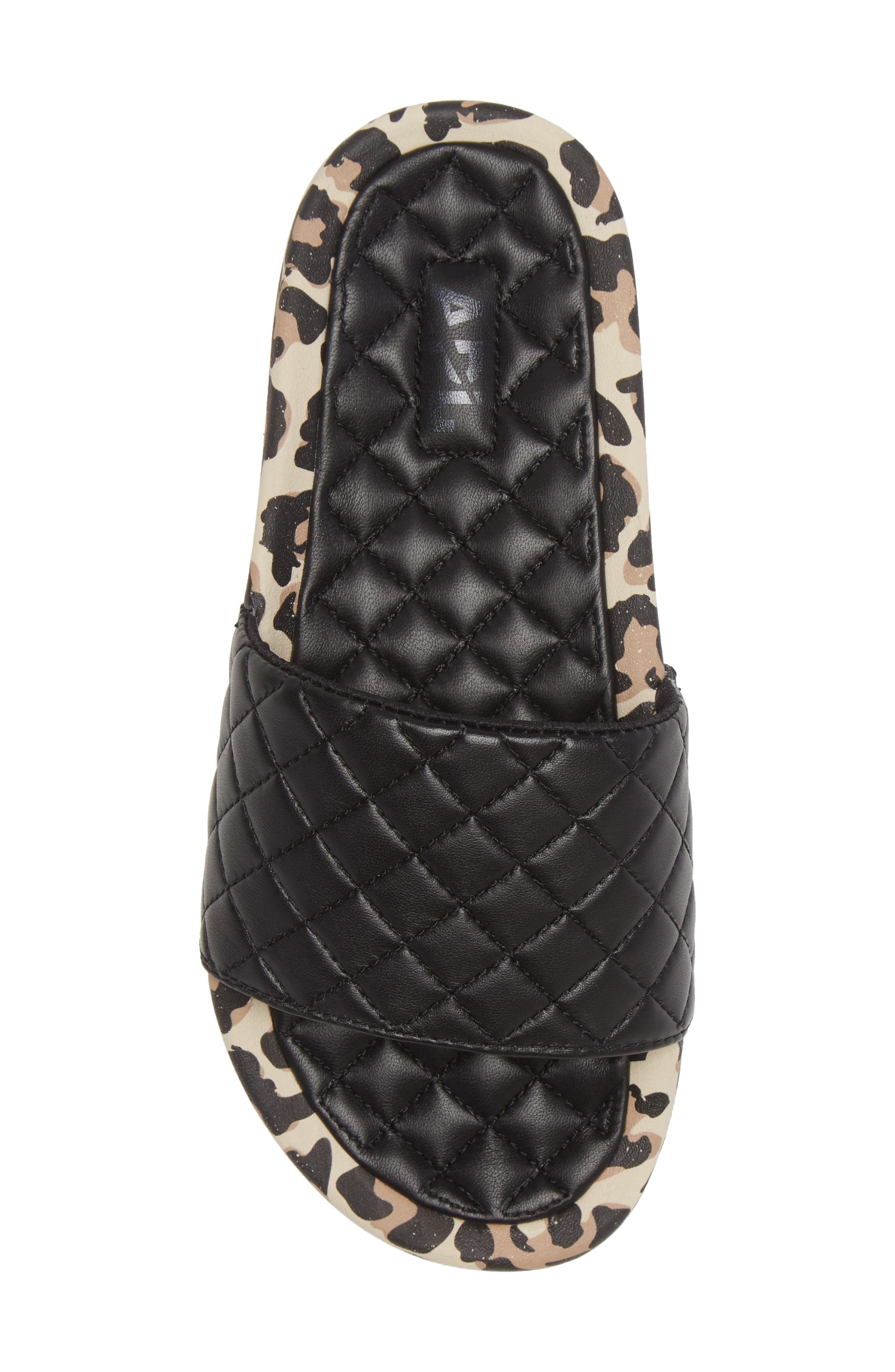 APL Lusso Quilted Slide Sandal, Alternate, color, 