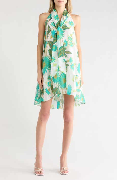 DVF Jade Cotton & Silk Dress