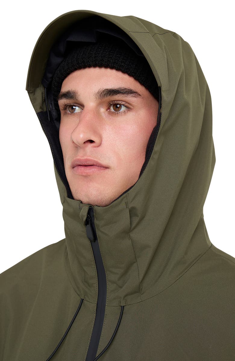 Quiksilver Quest Stretch Water Repellent Jacket, Alternate, color, Grape Leaf