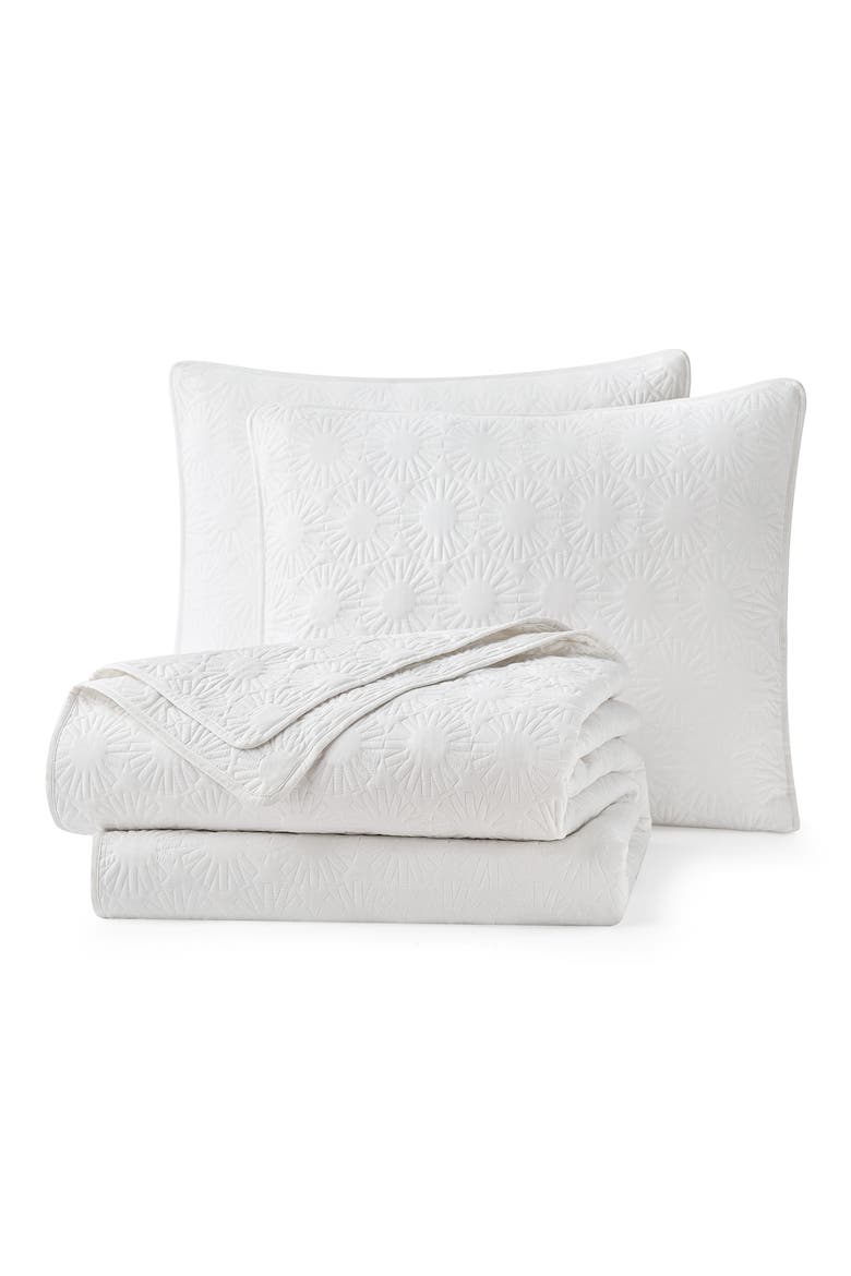 Devon Quilt & Shams Set, Main, color, SNOW