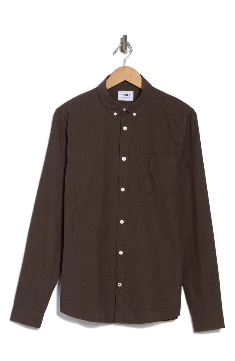 NN07 Sixten Solid Sport Shirt, Alternate, color, Desert