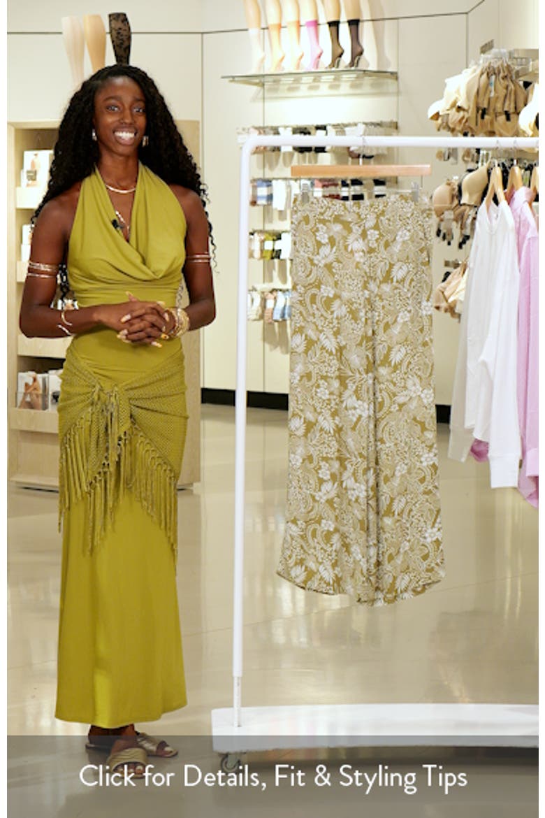 Midnight Ave Floral Wide Leg Pants video