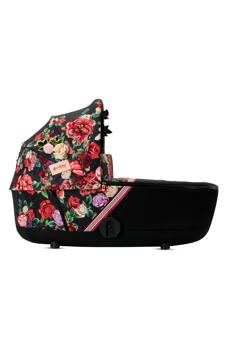 CYBEX Lux Dark Spring Blossom Mios Carrycot, Alternate, color, 