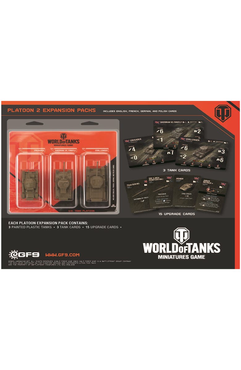 World Of Tanks U.K. Tank Platoon 2, Alternate, color, 