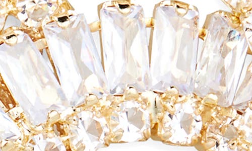 Tasha Crystal Pavè Open Ring Drop Earrings
