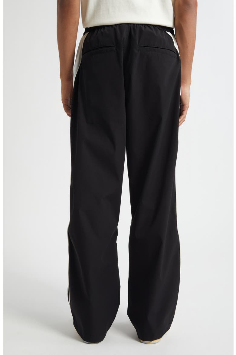 Ramona Piped Track Pants, Alternate, color, BLACK / WHITE