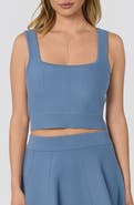 ASTR the Label Shaylla Knit Square Neck Crop Top