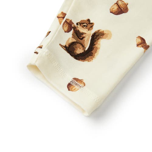 Milkbarn Luxe Stretch Legging In Brown