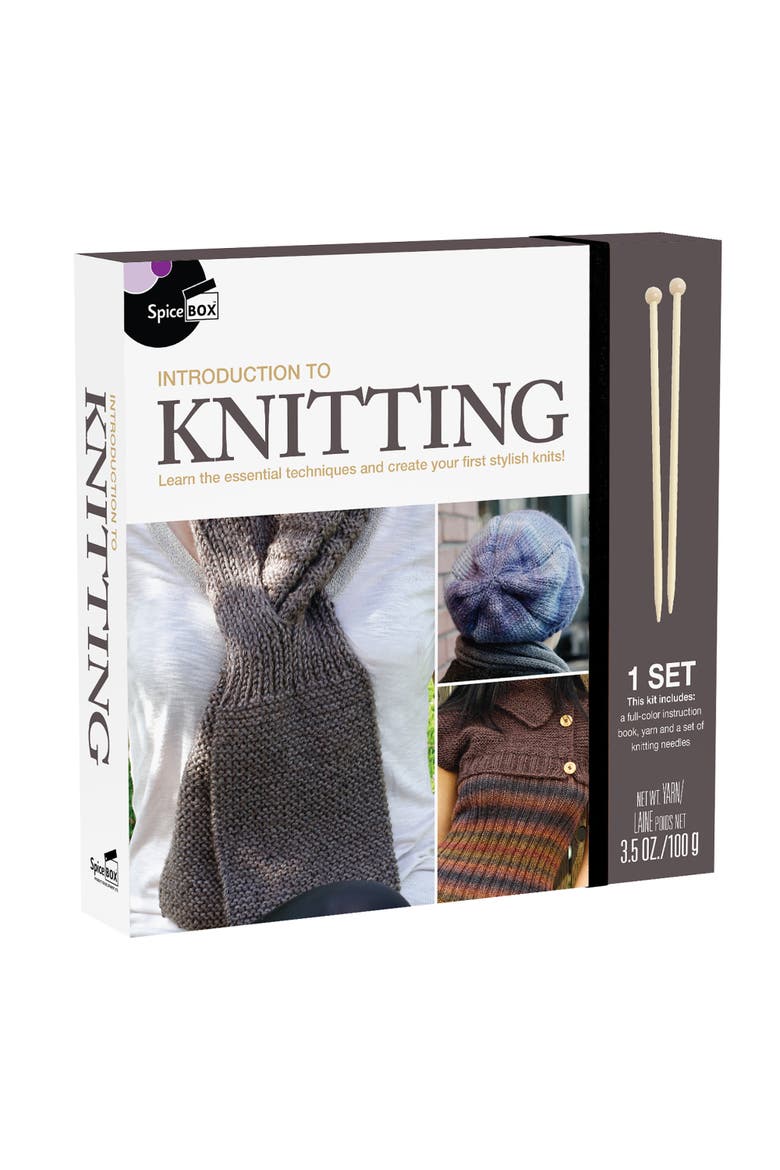 Knitting Kit, Main, color, Multicolored