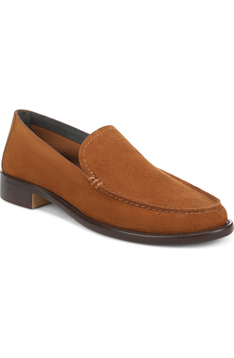 Franco Sarto Cove Loafer, Main, color, Brown Suede