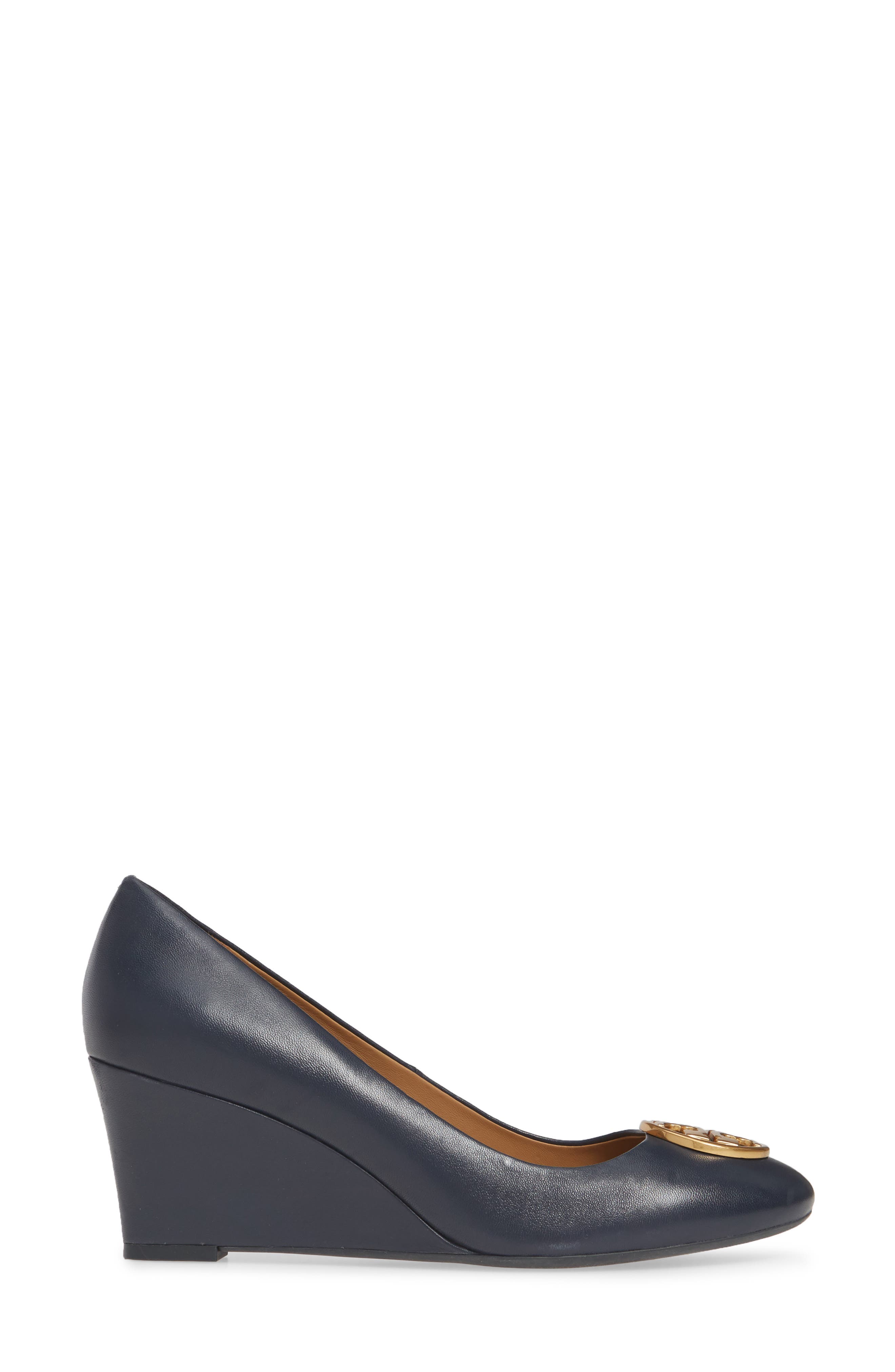 Chelsea Logo Medallion Wedge, Alternate, color, INK NAVY