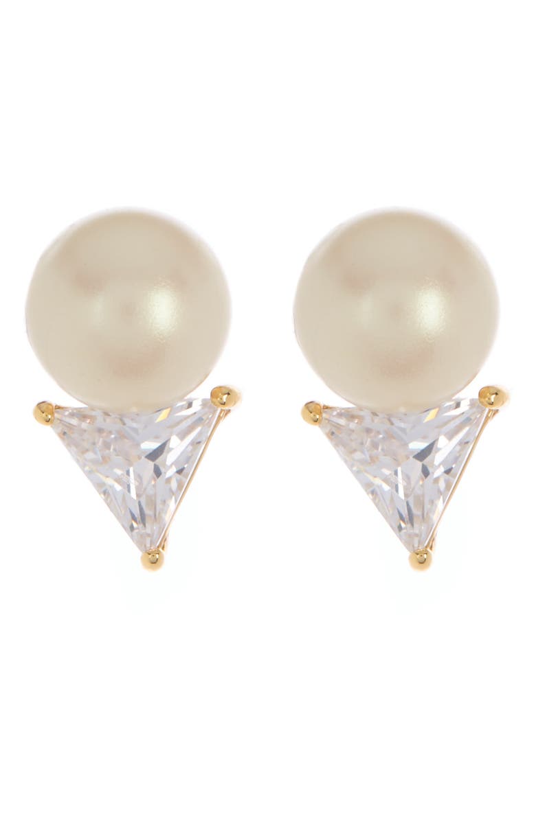 Kate Spade New York holland watch and earring set, 34mm, Alternate, color, Rose Gold