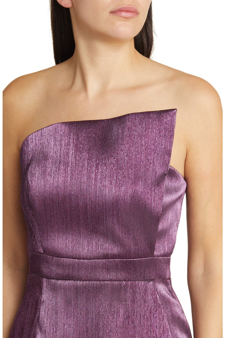Lenora Lamé Cocktail Sheath Dress, Alternate, color, PURPLE PASSION