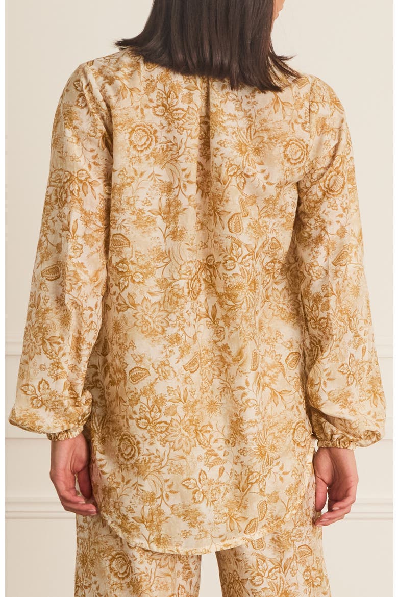 Relaxed Fit Odilia Beach Shirt, Alternate, color, Gold