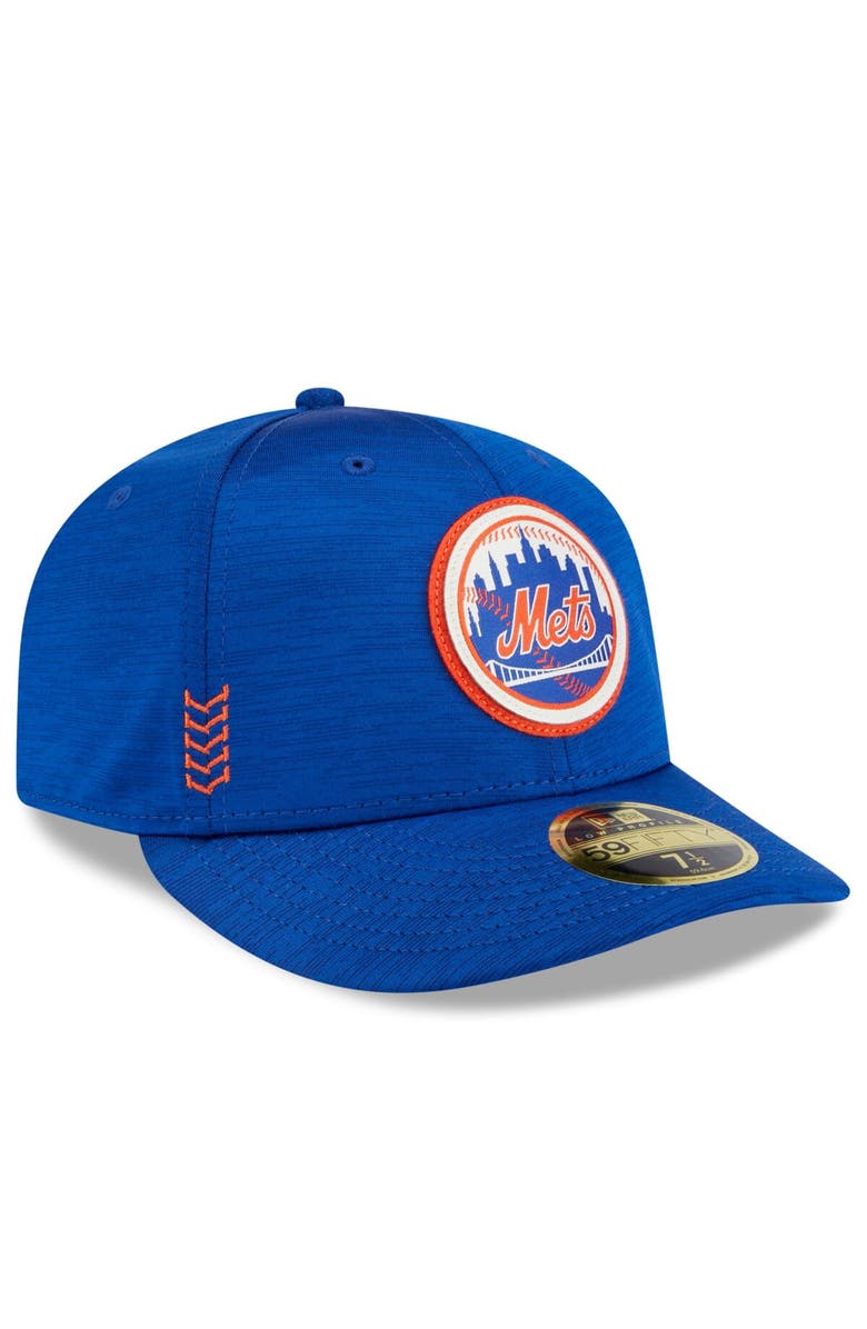New Era Men's New Era Royal New York Mets 2024 Clubhouse Low Profile 59FIFTY Fitted Hat, Alternate, color, Royal