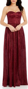 Dress the Population Audrina Strapless Gown