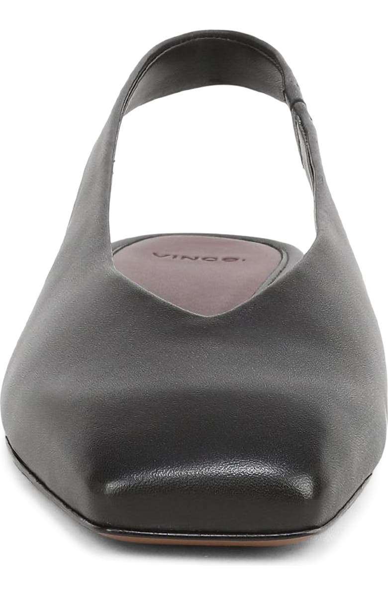 Vince Darlina Slingback Flat, Alternate, color, Black