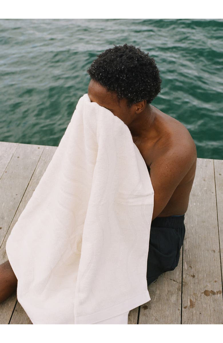 BAINA Johanna Organic Cotton Bath Sheet, Alternate, color, 