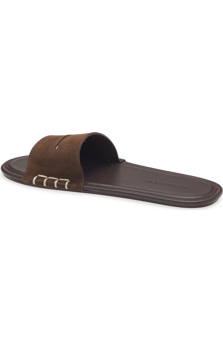 JW Anderson Loafer Slide Sandal, Alternate, color, Brown 600