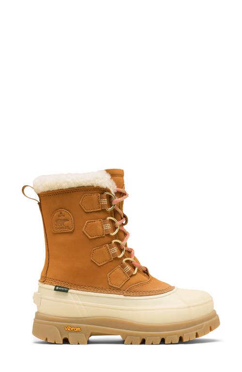 Sorel Caribou Horizon Gtx Genuine Shearling Boot In Brown