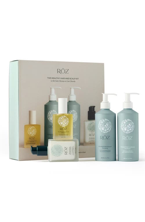 Roz Healthy Hair & Scalp Kit In Transparent