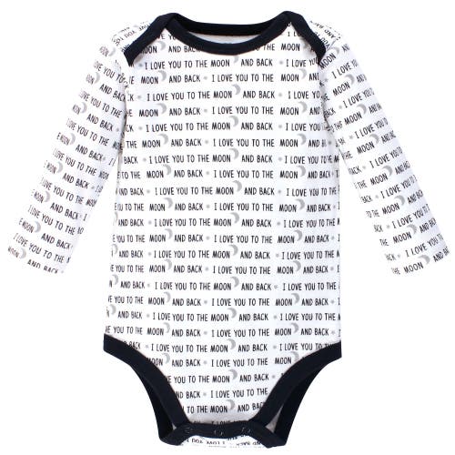 Hudson Baby Cotton Long-sleeve Bodysuits 7-pack In Multi