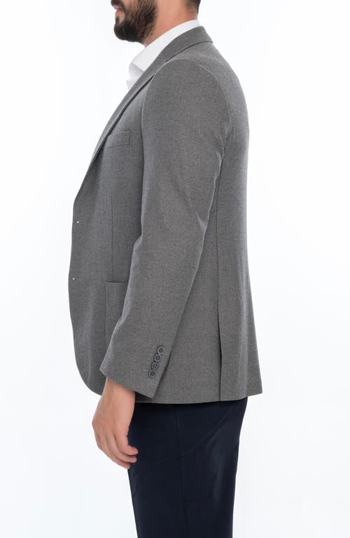 Vellapais Solid Sport Coat In Light Grey