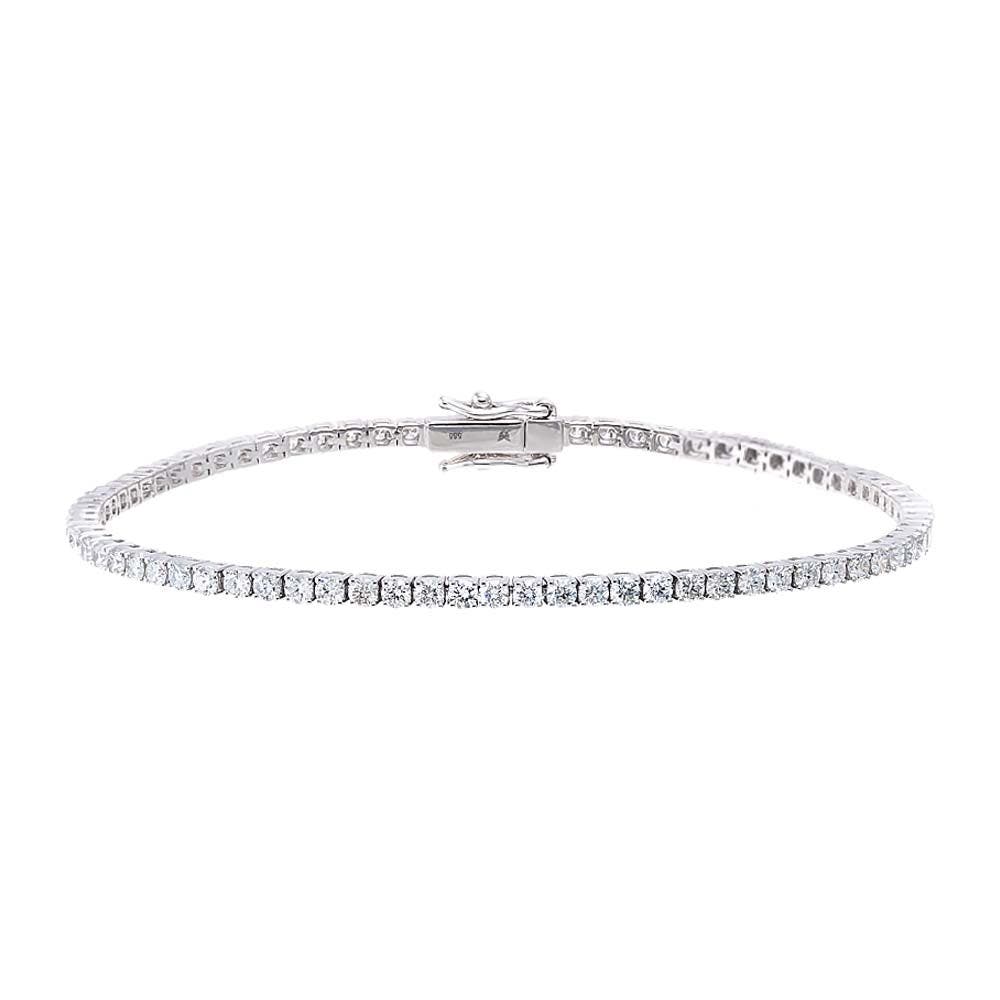 14K White Gold - 5 Carat