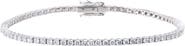 BY ADINA EDEN Lab Grown Diamond Four Prong Tennis Bracelet 14K